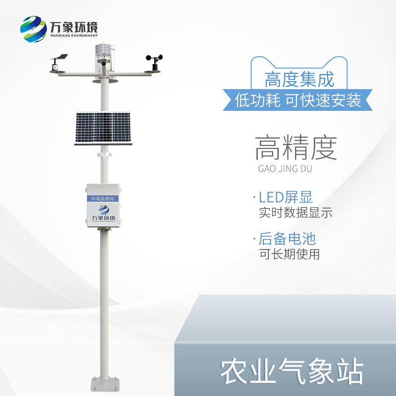 ​​十二要素农业气象站为农业发展助力