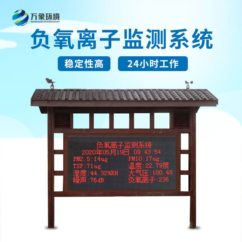 ​​负氧离子在线监测系统——一款创新性和实用性的科技产品