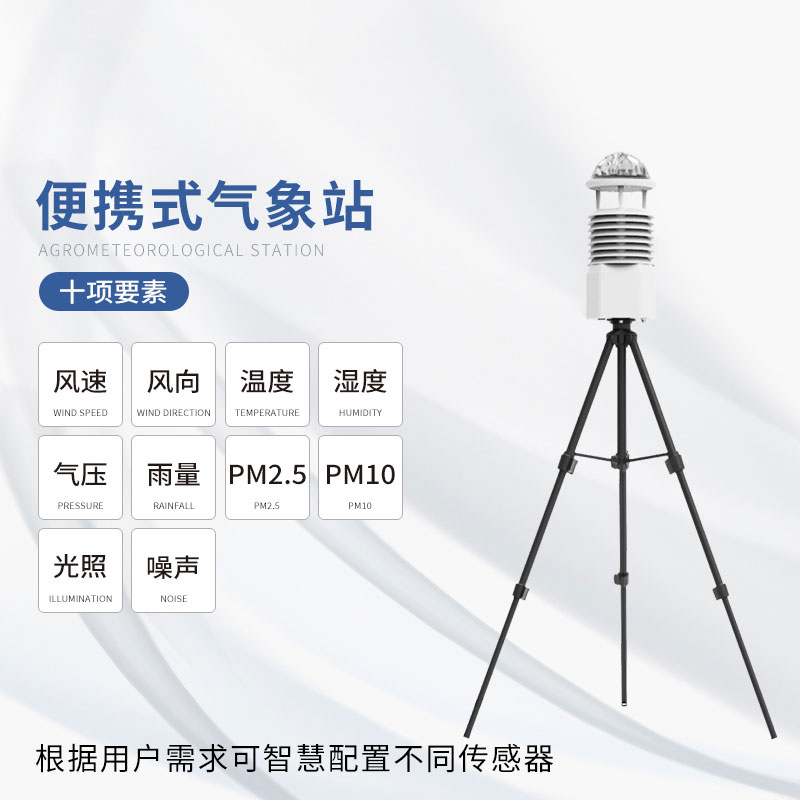 ​​便携式全自动气象站——优化种植管理