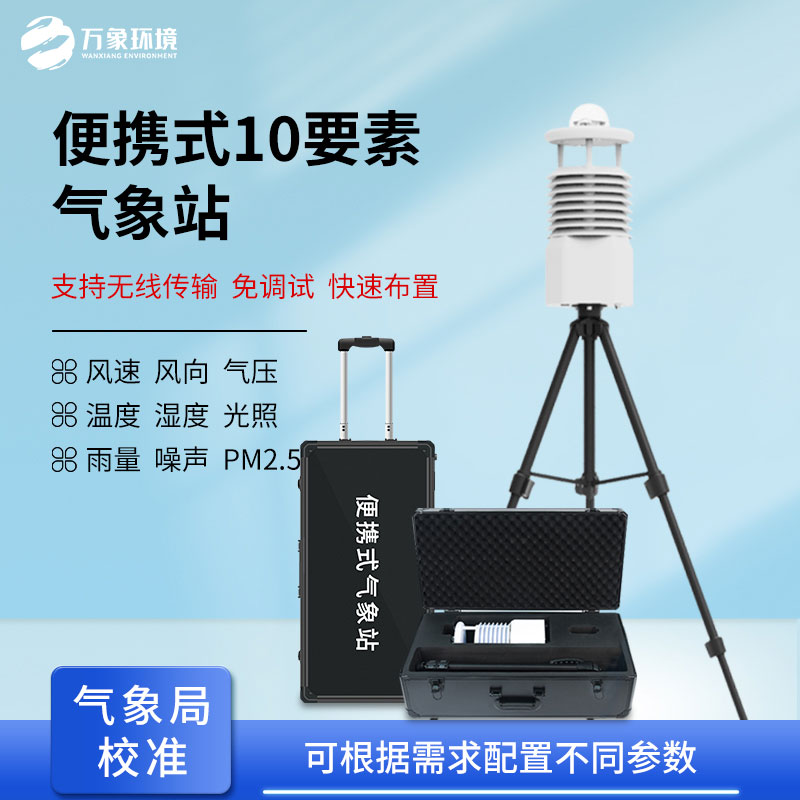 ​​气象万变，一“站”掌控：便携式移动气象站介绍