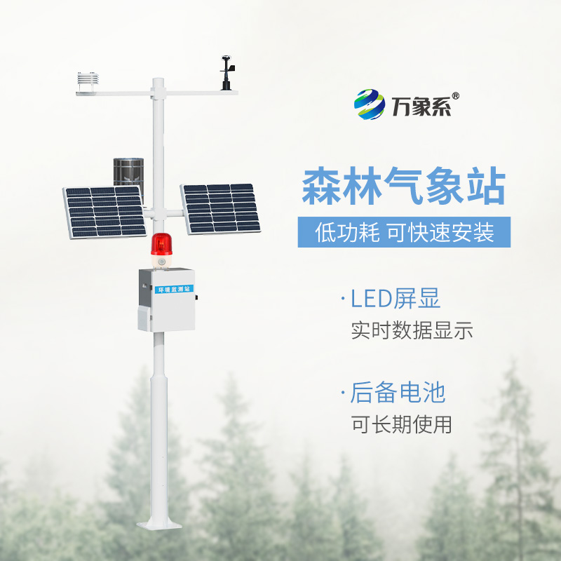 ​​森林火灾监测预警系统：气象因子里的“防火密码”