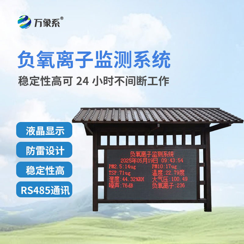 公园负氧离子监测站